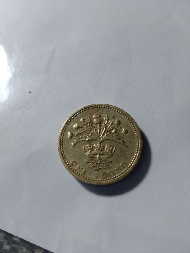 Moneta Pound 1984 Regina Elisabetta II