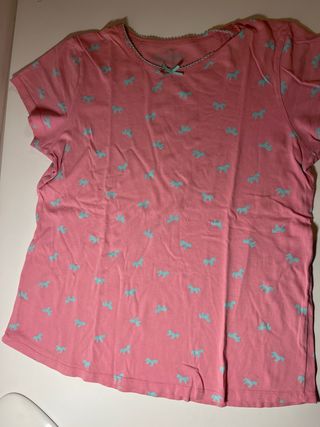 Pijama infantil unicornios rosa