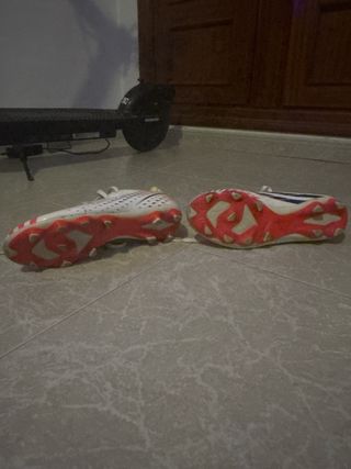 Zapatillas Adidas Fútbol Blancas