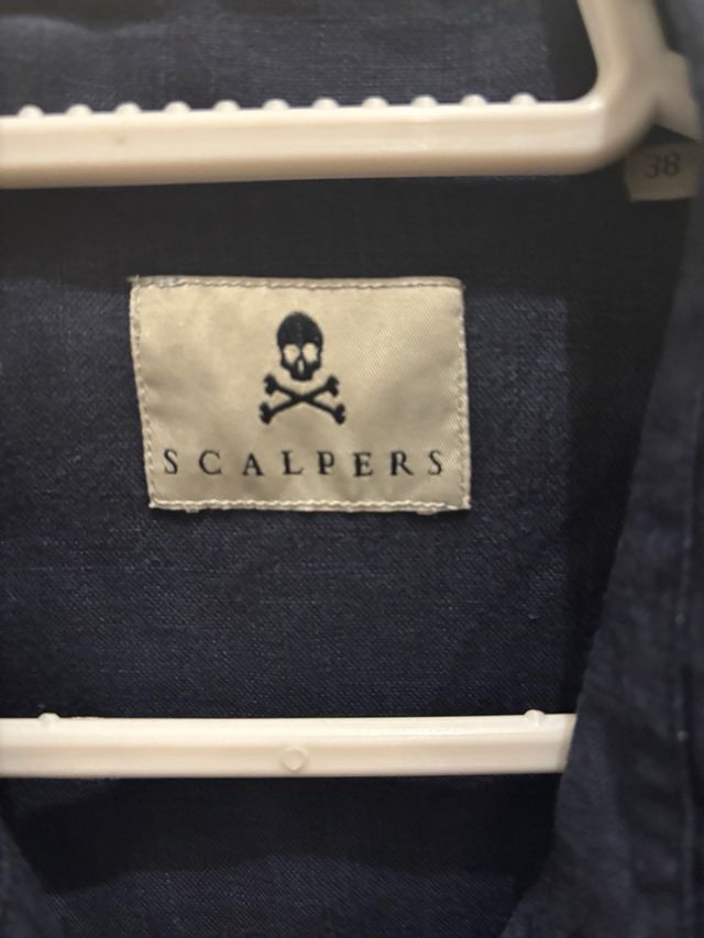 Camisa Scalpers Azul Marino
