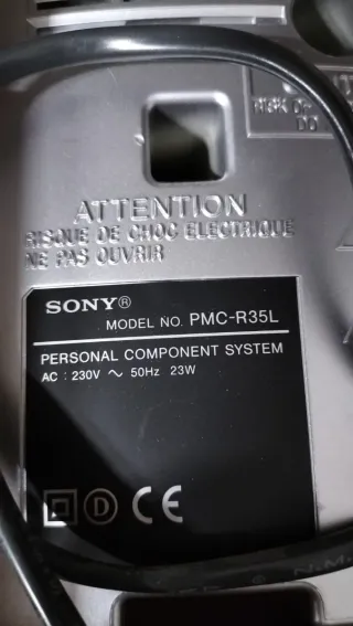 Minicadena Sony con Altavoces