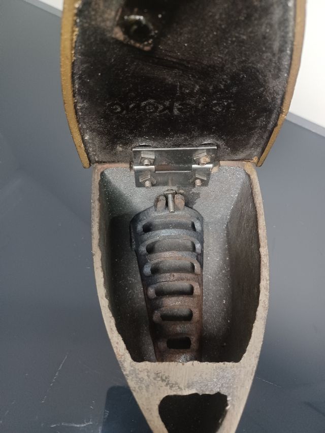 Plancha de carbón Decorativa Vintage de colección