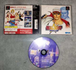 Real Bout Fatal Fury PS1 SNK