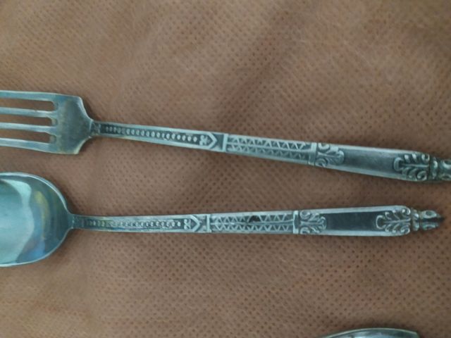 Rebajado Cubertería vintage plateada