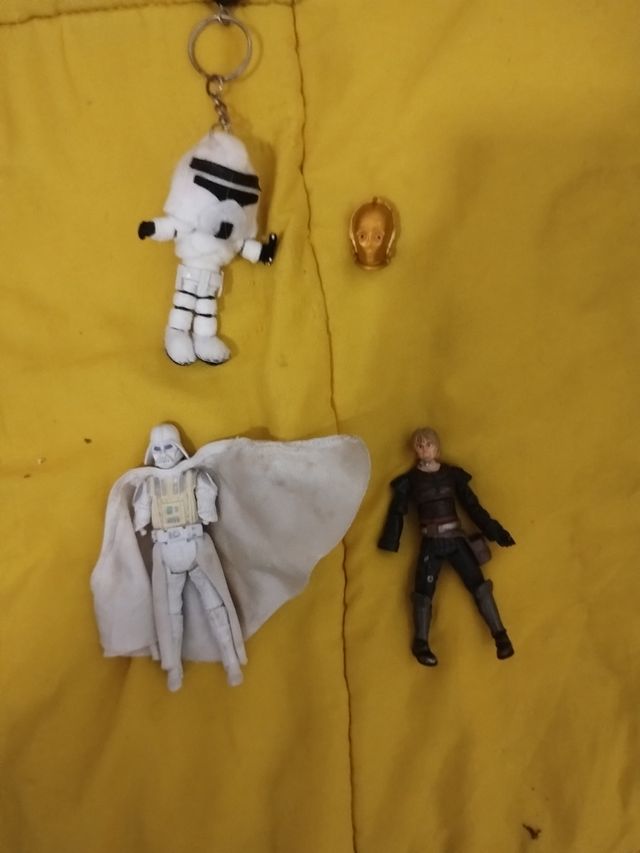 Pregunta sin molestia. Figuras Colección Star Wars