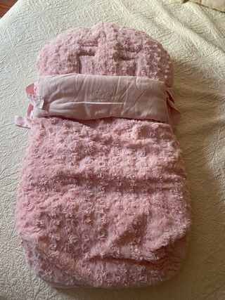 Saco de coche Mayoral rosa
