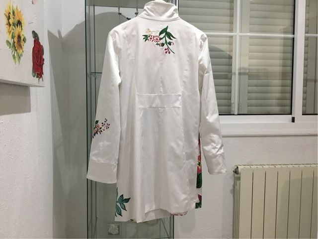 Abrigo Desigual estampado floral