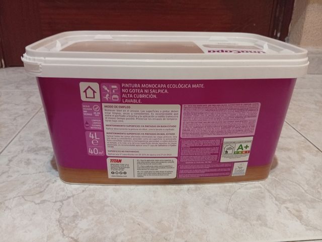 Pintura Titanlux Una Capa Canela 4L