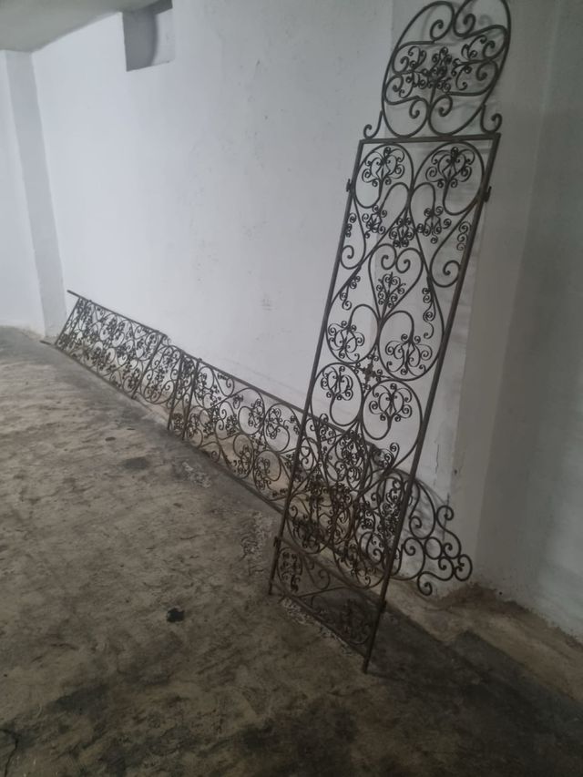 Biombo decorativo de forja