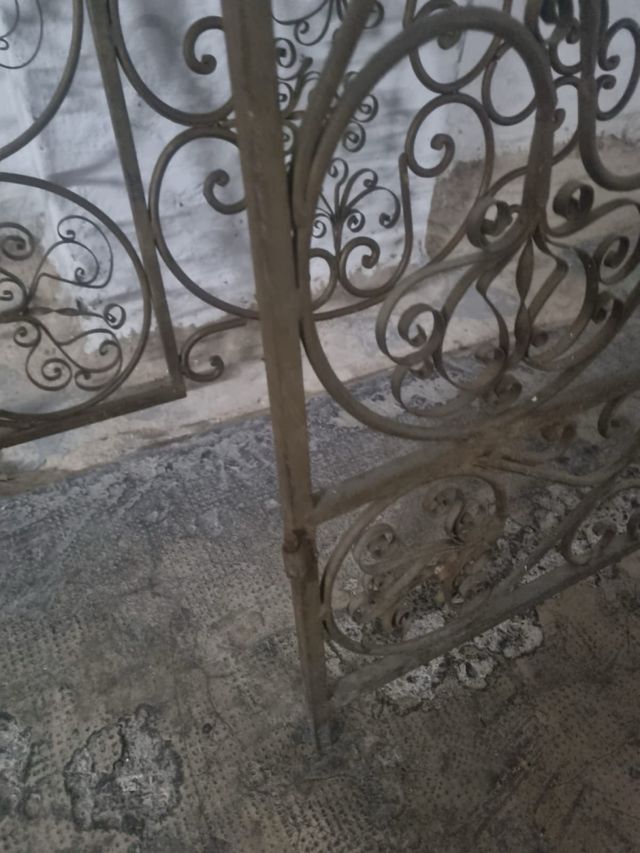 Biombo decorativo de forja