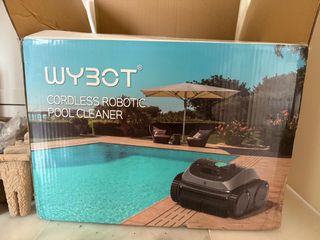 Robot Limpiafondos WYBOT Negro y Verde