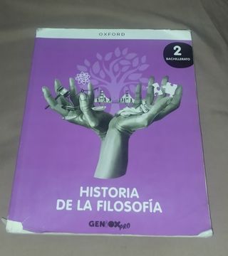 Historia de la Filosofía 2º Bachillerato. Libro...