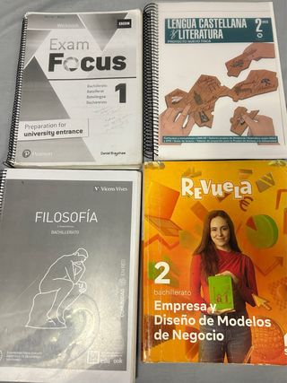 Libros de 2 de Bachillerato Rusadir
