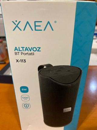 Altavoz Portátil XAEA X-113 Bluetooth Negro