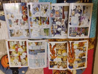 Comics witch varios números