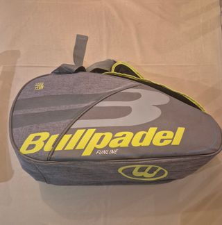 Paletero Bullpadel Gris y Amarillo
