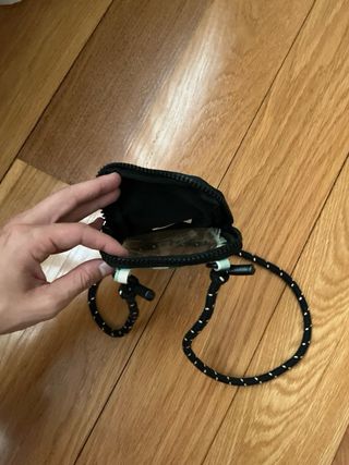 Bolso Mini Zara Verde Cuadros