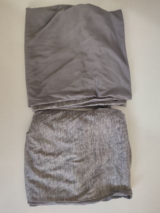 Manta de enfriamiento gris