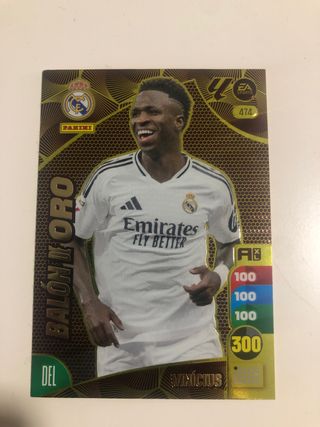 Vinícius Jr. Balón de Oro Panini