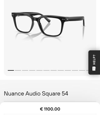 Gafas Auditivas Nuance audio Negras