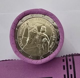 Rollo monedas de 2€ Croacia 2025 Rey Tomislav