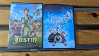 DVD Justin y la Espada del Valor + Frozen