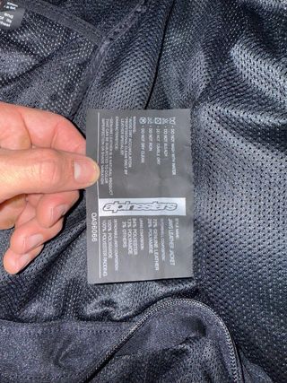 Chaqueta de cuero Alpinestar Talla 54