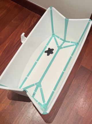 Bañera Stokke Flexi Blanca y Verde