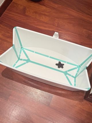 Bañera Stokke Flexi Blanca y Verde