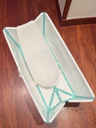 Bañera Stokke Flexi Blanca y Verde