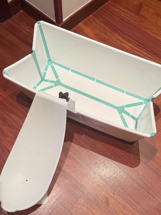 Bañera Stokke Flexi Blanca y Verde