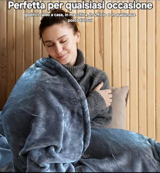 Coperta Elettrica 12V Riscaldante e Termica