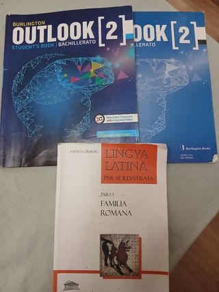Libro de inglés y latin