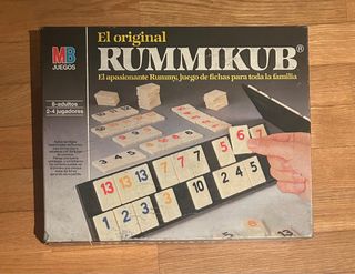 Rummikub MB Juegos Clásico Años 80