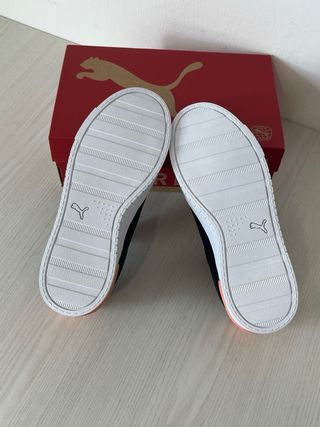 Scarpe Puma nere e rosa tg 37.5