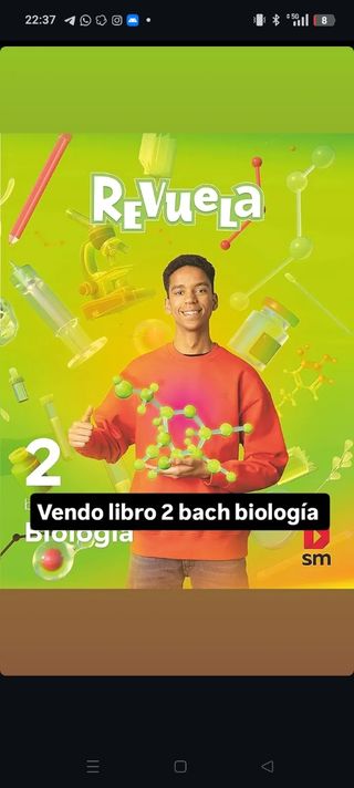 libro segundo bachillerato sm revuela biologia