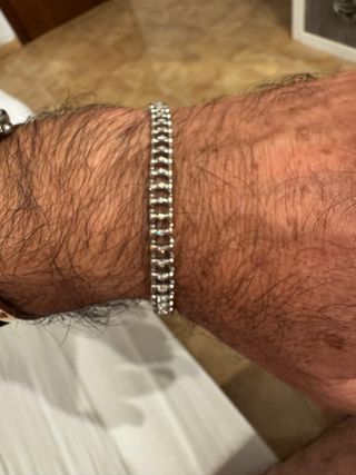 Pulsera Oro 18k Diamantes VVS1 oro blanco