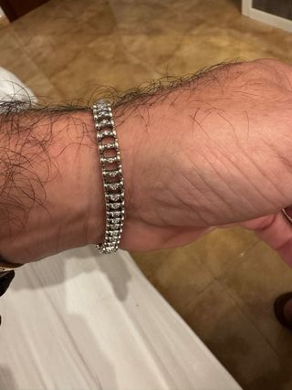 Pulsera Oro 18k Diamantes VVS1 oro blanco