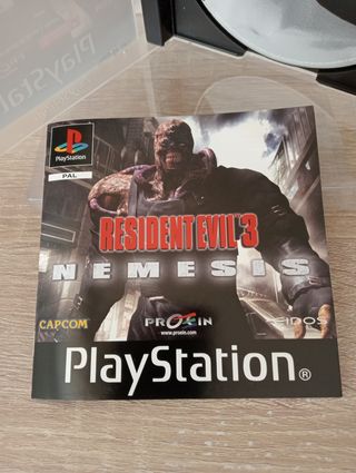 🇪🇸 Resident Evil 3 Nemesis PS1