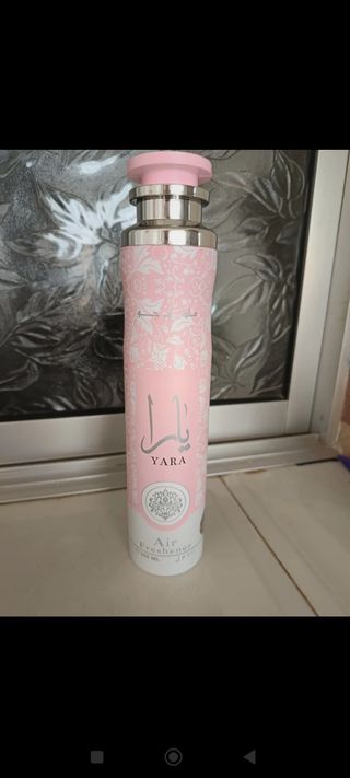 Ambientador Yara Rosa y Plateado