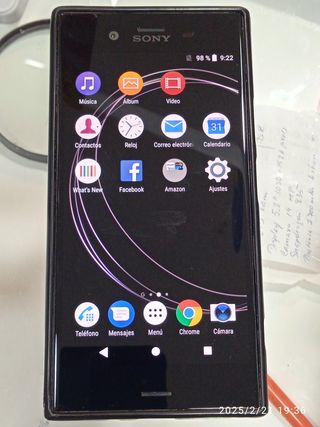Telefono cellulare Sony Black