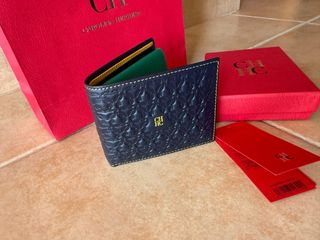 Cartera Carolina Herrera Negra y Verde