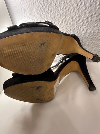 Zapatos de tacón Marypaz negros talla 35