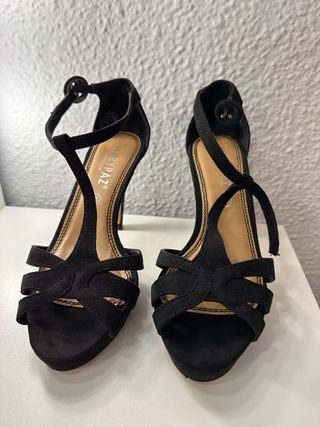 Zapatos de tacón Marypaz negros talla 35