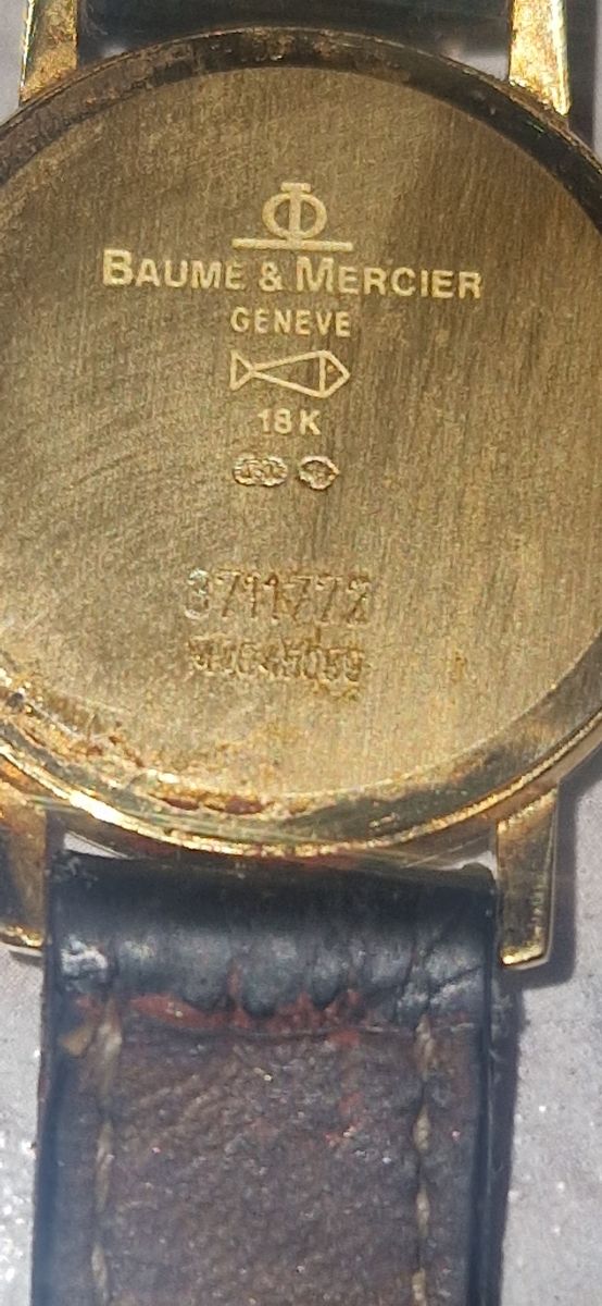 Reloj Baume & Mercier 18k Oro