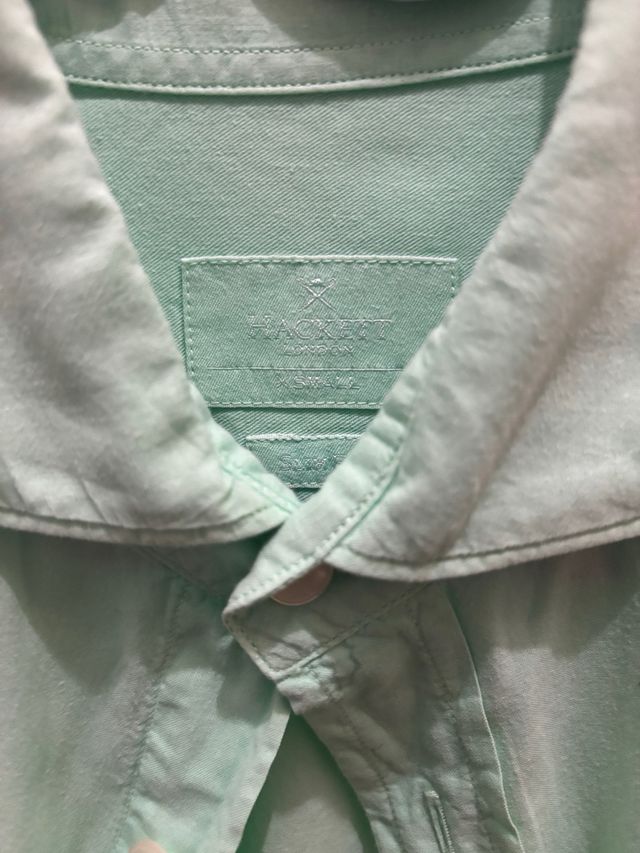 Camisa Hackett Verde Lima Talla M