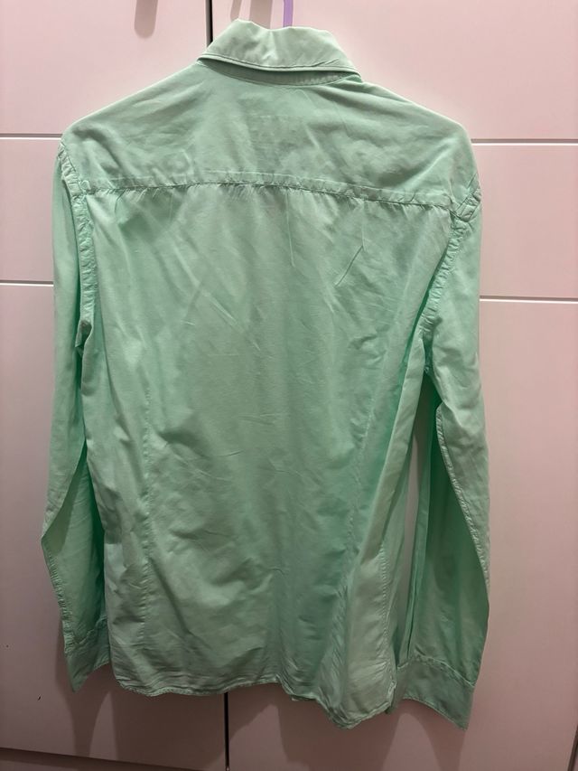 Camisa Hackett Verde Lima Talla M