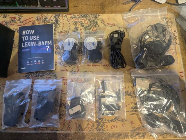 Lexin B4FM Intercomunicador Moto (2 unidades)