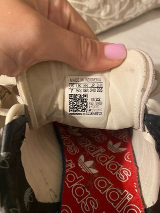 Adidas Retropy E5 Blancas