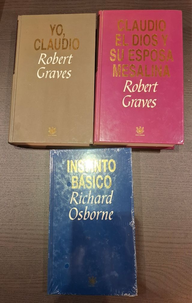 Lote 3 Libros Robert Graves
